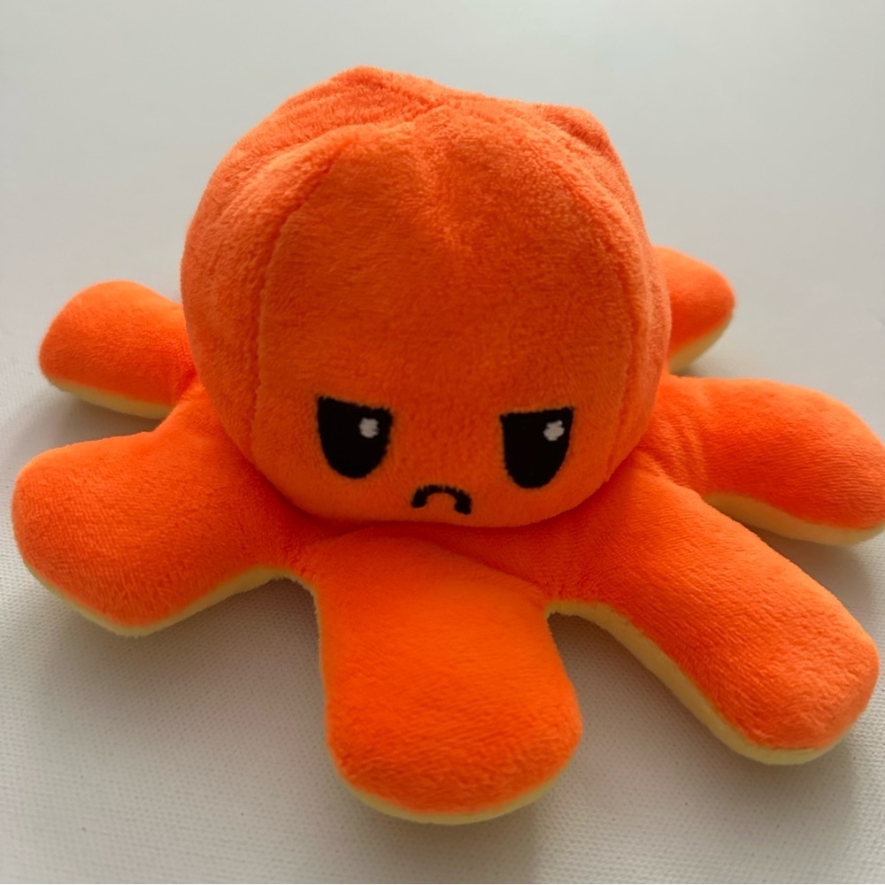 Reversible Plush Octopus - Picture 7 of 11